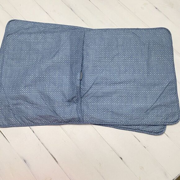 Tommy Bahama Home Cape Verde Smoke Gray Blue Quilted King Sham Set - Picture 3 of 8